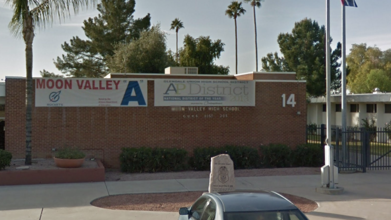 Moon Valley High School student arrested after bringing gun on campus